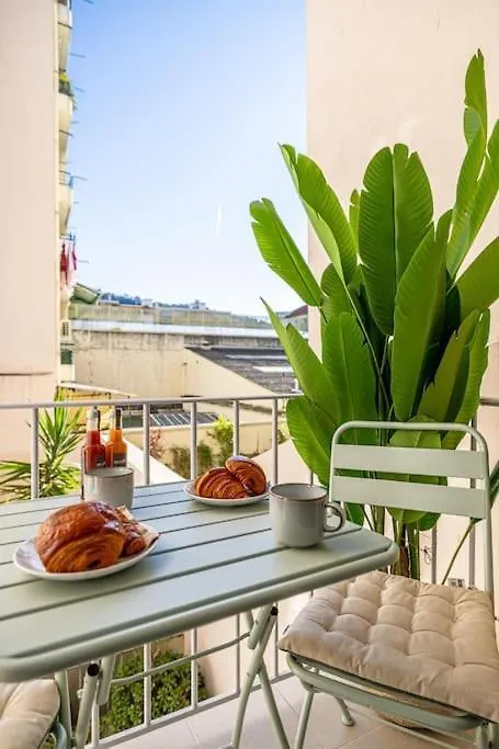 Charming Apt Nice Port Place Du Pin With Balcony Apartment