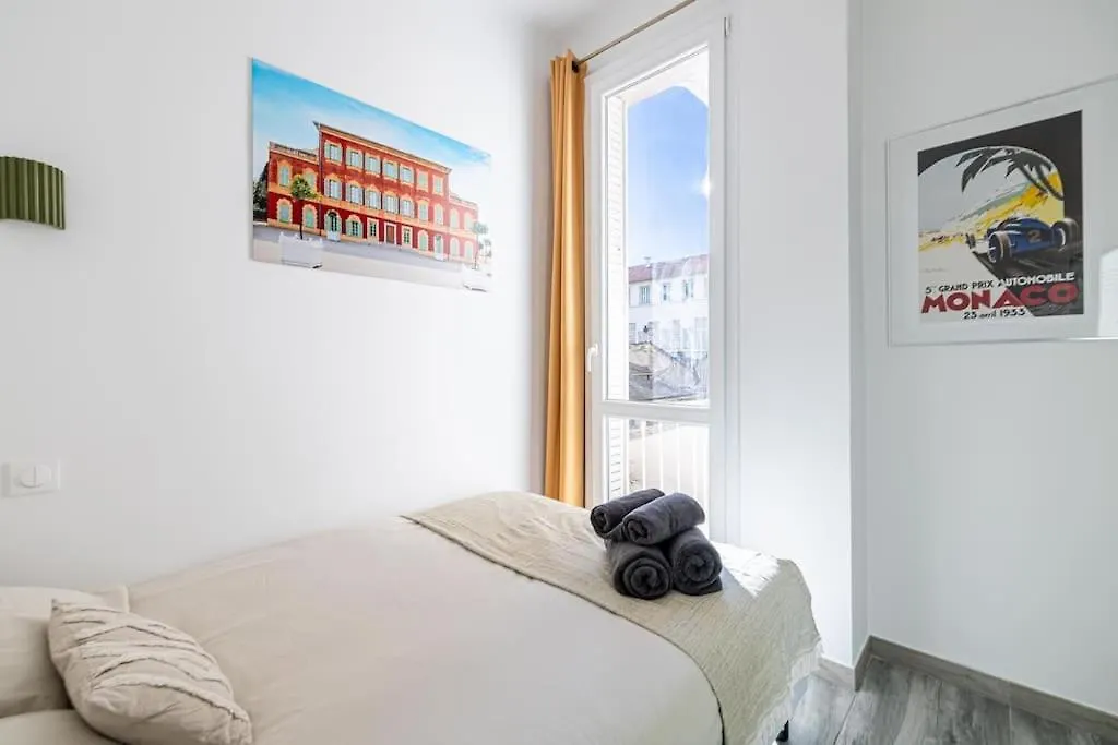 Charming Apt Nice Port Place Du Pin With Balcony 0*,  Frankreich